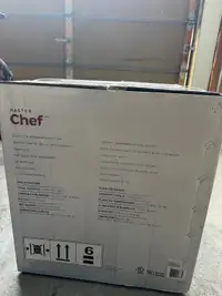 Unused brand new Master chef compact refrigerator 