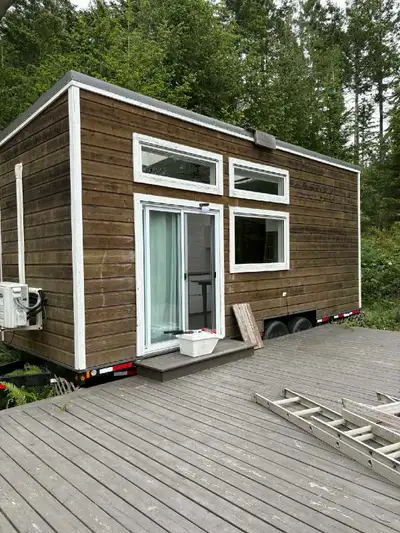 24ft x 8ft tiny home for sale. Located on Gabriola Island - needs to be relocated. This tiny home ha...