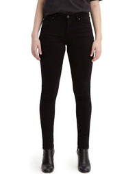 Levi's Womens 711 Skinny Jeans - Size 27 - Soft Black
