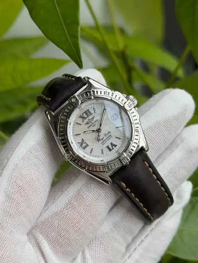 Breitling Wings Lady Mothe of Pearl Dial, View more