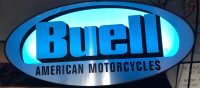 BUELL AMERICAN MOTORCYCLE SIGN