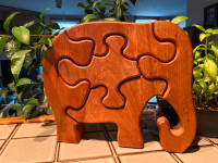 Elephant Puzzle-Ornament !
