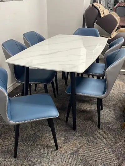 Urgent sale ‼️ brand new marble dining sets on sale, View more