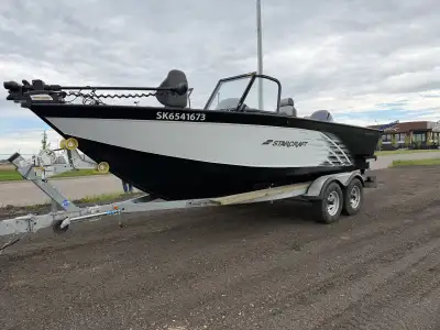 For sale is a 2018 Starcraft Fishmaster 196 with only 143 hours. This boat has been exceptionally we...