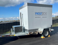 Walk-in cooler & freezer trailer inventory clearout sale