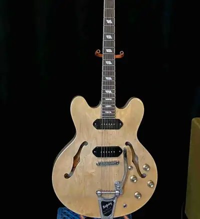 This Ephipone Casino has been one of my go to guitars since 2008. It’s light weight, big sound, a gr...