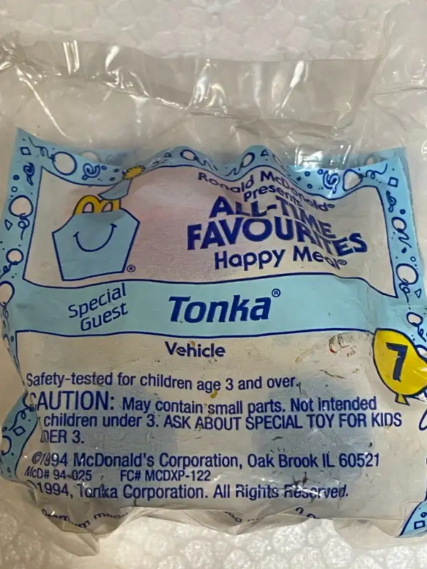 Vintage: '1994 All Time Favorites' McDonalds 'Happy Meal Toys'