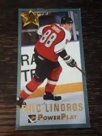 1993-94 Fleer Powerplay Hockey Eric Lindros Insert Card #5