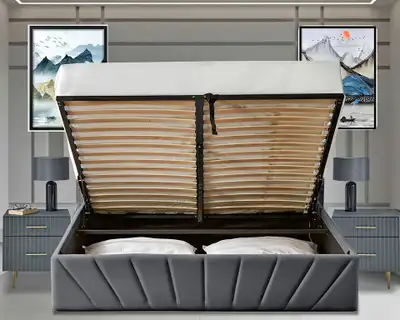 Clearance Sale!! Brand New Queen Size Bedframe, View more