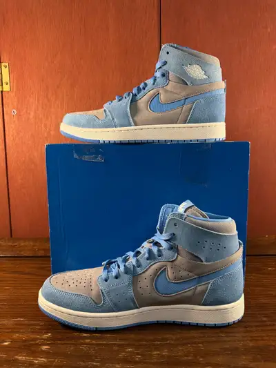 Nike Air Jordan 1 Zoom CMFT 2 Grey  Blue Mens Sneakers Size 10.5, View more