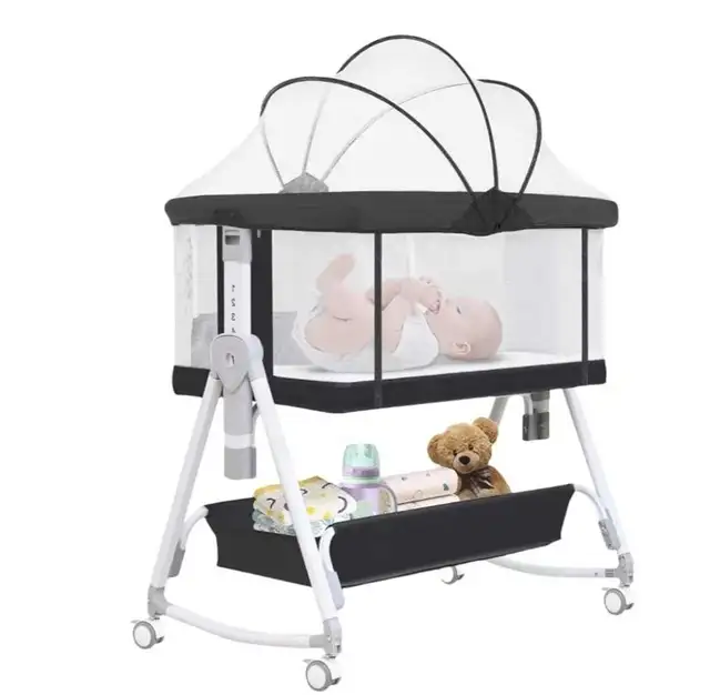 Brand New ✨️  Baby Bassinet,3 in 1 Baby Bassinets Bedside Sleepe in Cribs in City of Montréal - Image 2
