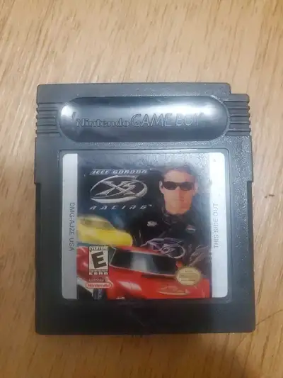 Jeff Gordon x racing Gameboy Color, View more