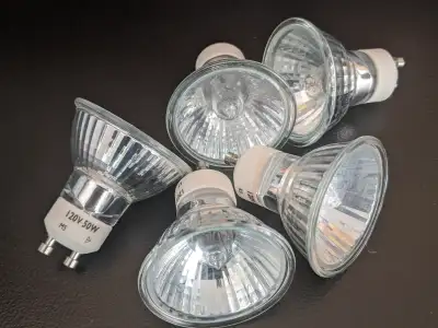 MR16 GU 10 50 watt Halogen Bulbs, View more