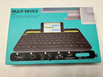 Wireless Multi-Device Keyboard, View more