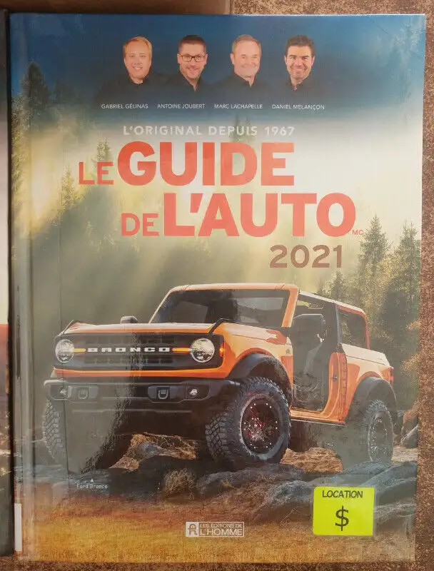 Guide de l'auto. Annuel de l'auto. Carnet de route. in Textbooks in Longueuil / South Shore - Image 4