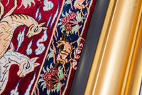 Persian rug silk carpet 