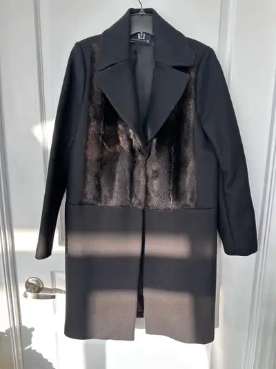 Zara black coat jacket , View more
