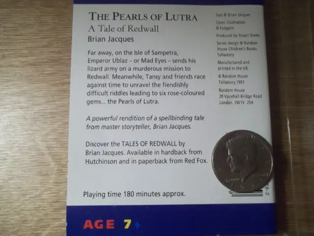 The Pearls of Lutra-A tale of Redwall-Read by Brian Jacques-1997 in CDs, DVDs & Blu-ray in City of Montréal - Image 6