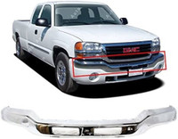 GMC Seirra front bumper chrome 