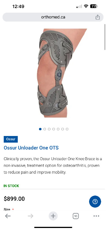 Knee Brace (Unloader One with SmartDosing in Health & Special Needs in Ottawa - Image 4