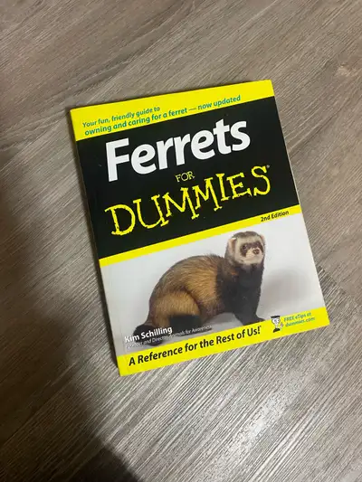 Great book if you are considering adopting ferrets.