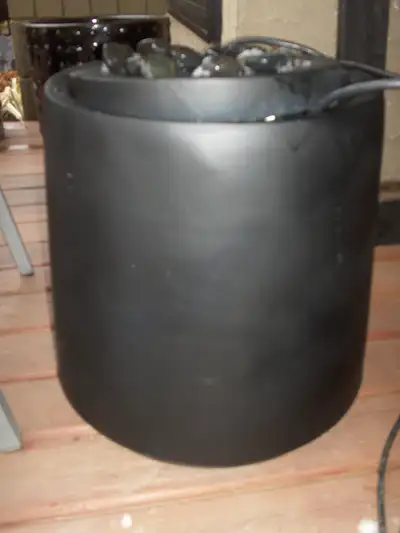 Black Composite Light Up Water Fountain, View more