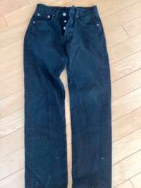 Black Denim Women’s Levis  Strauss Jeans