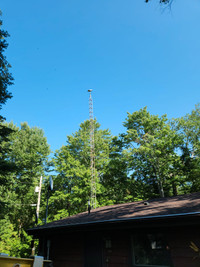Antenna Tower Removal and Installation