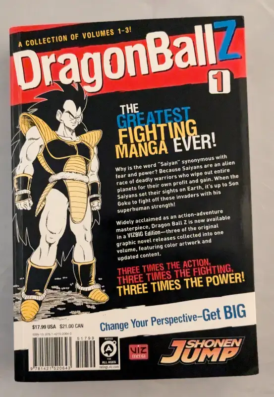 Dragon Ball Z omnibus 1 (books 1-3) in Comics & Graphic Novels in Oakville / Halton Region - Image 3