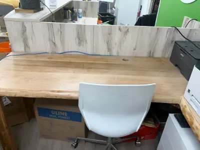wood desk , View more