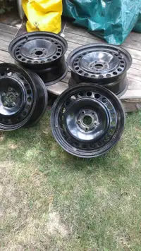 4 OEM Ford Explorer Steel Wheels