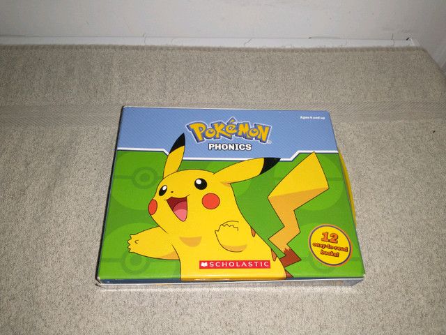 Pokemon phonics 12 book set  in Children & Young Adult in Red Deer