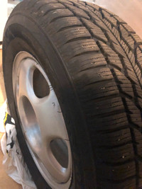Firestone Winter-Force 17 inches Winter Tires on Rims