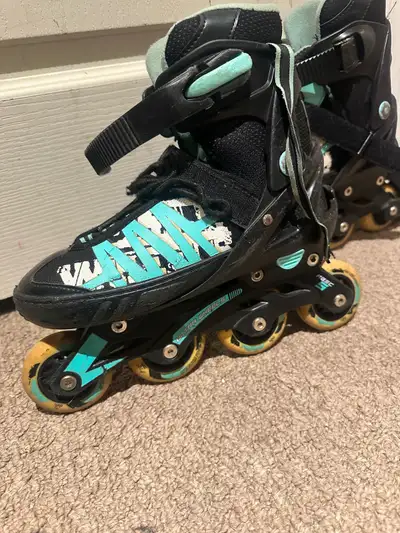 roller blades girl adjustable size 5-8, View more