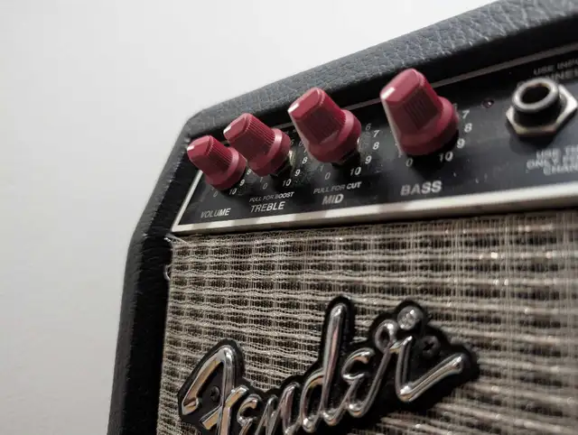 Fender The Twin 2x12 Red Knobs in Amps & Pedals in Ottawa - Image 4