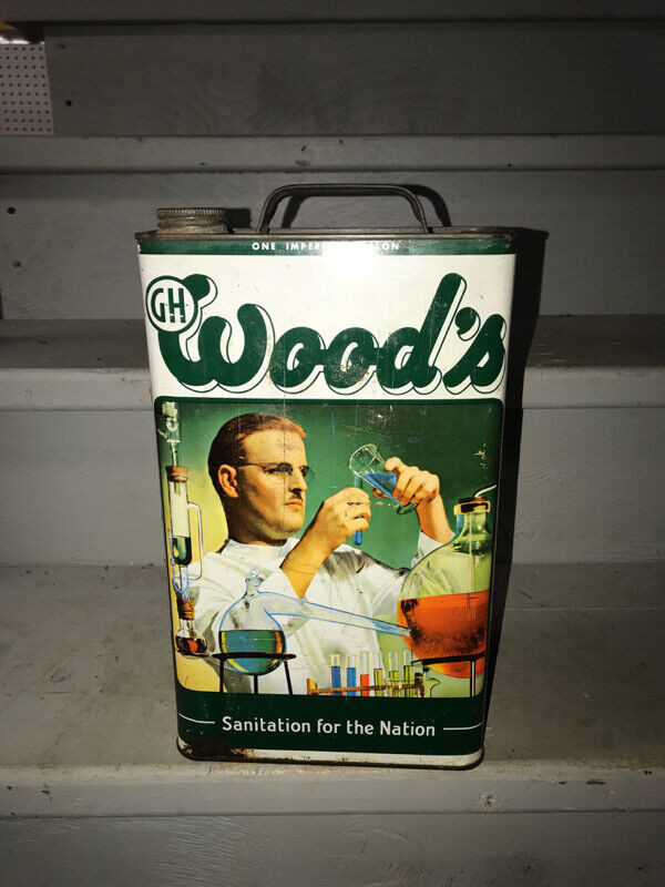 3 VINTAGE UNIQUE CANS - ROTUNDA WOODS  THREDOPE  IMPERIAL in Arts & Collectibles in Mississauga / Peel Region - Image 2