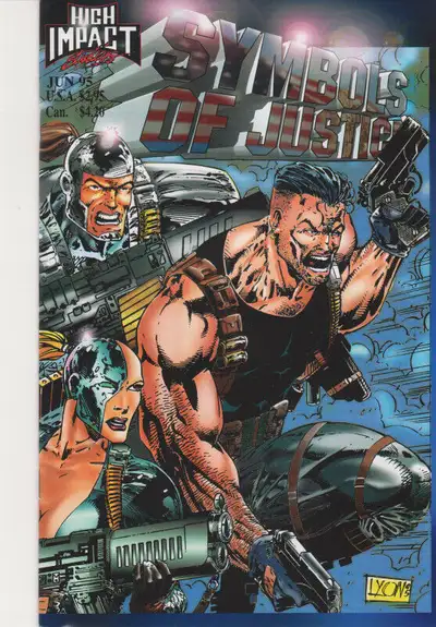 High Impact Comics - Symbols of Justice - 1995 one-shot., View more