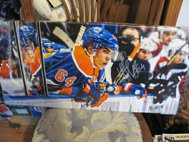 NHL  Nail Yakupov Autograph Print in Arts & Collectibles in Edmonton