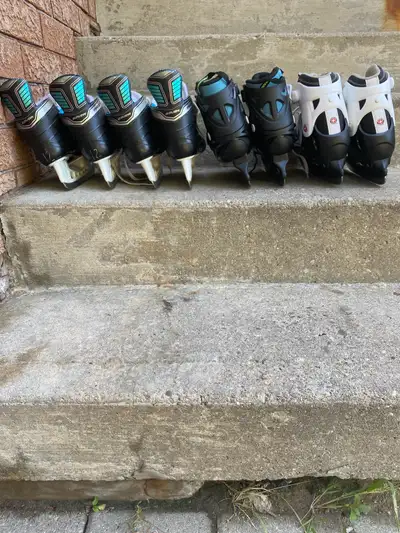 Ice skates adjustable, View more