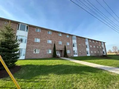 Third floor two bedroom, one bathroom apartment for rent in a seniors 55+ designated smoke-free buil...