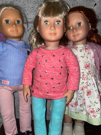 American girl dolls! (Bundle of 3 dolls) 