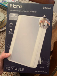 iHome portable lighted vanity speaker $50 OBO