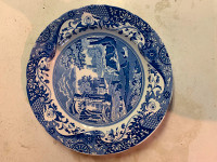 Copeland Spode blue Italian dinner plate