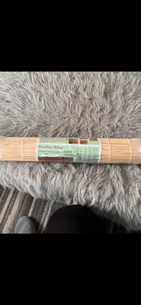 Store en bamboo, couleur naturel