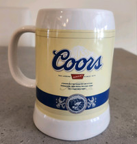 NEW Coors Banquet Beer Mug / Stein / Tankard 1980s 1990s?
