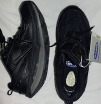 NEW 8W Dr Scholls Black Personal Trainers Sneakers Shoes