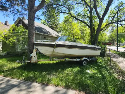 '78 Crestliner with a 90hp Mercury outboard and trailer. I've had it a year, but been too busy to ge...