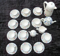 Set of 30 Nikko Avondale Provincial Designs Japan LOT Tea Cups