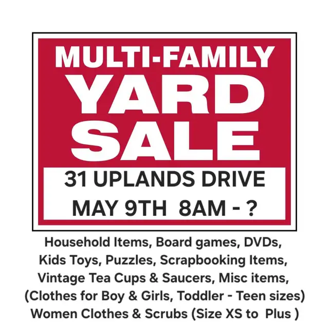 Multifamily Yardsale449234862112788480