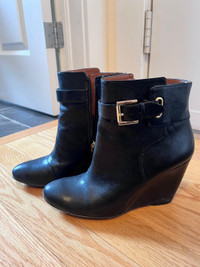 Nine West Leather Ankle Boots 